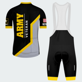 Men Personalized U.S. Army Defender Emblem Cycling Jersey & Kit — short sleeve bib shorts kit — image 02