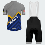 Men’s Personalized U.S. Navy Proudly Served Chevron Cycling Jersey & Kit