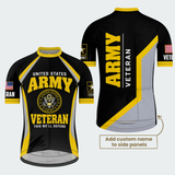 Men Personalized U.S. Army Defender Emblem Cycling Jersey & Kit — short sleeve jersey — featured image