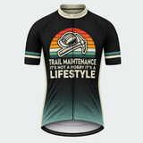 Men's Trail Maintenance Crew Short-Sleeve Cycling Jersey - Front