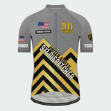 Men’s Personalized U.S. 911 Dispatcher Proudly Served Cycling Jersey & Kit