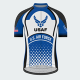 Men’s Personalized U.S. Air Force USAF Emblem Cycling Jersey & Kit