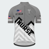 Men’s Personalized U.S. Nurse Proudly Served Cycling Jersey & Kit