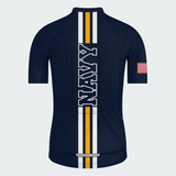 Men Personalized U.S. Navy Anchor Stripes Cycling Jersey & Kit — short sleeve jersey — image 03