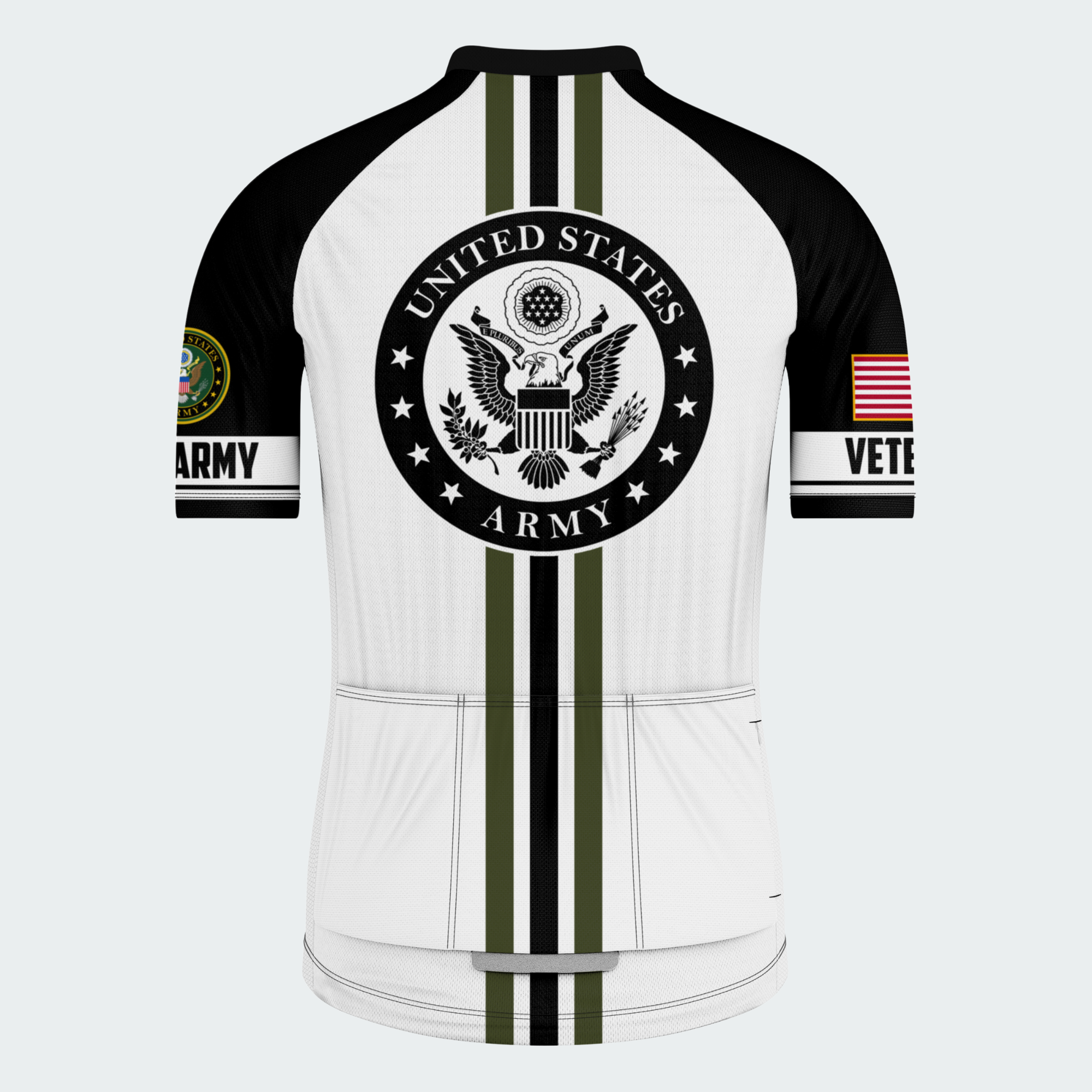Men Personalized U.S. Army Proud Rider Cycling Jersey & Kit — short sleeve jersey — image 03