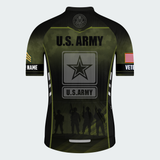 Men Personalized U.S. Army Brotherhood Ride Cycling Jersey & Kit — short sleeve jersey — image 03