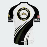 Men’s Personalized U.S. Army Retired Armor Veteran Cycling Jersey