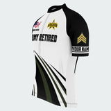 Men’s Personalized U.S. Army Retired Ranger Veteran Cycling Jersey
