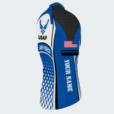 Men’s Personalized U.S. Air Force USAF Emblem Cycling Jersey & Kit
