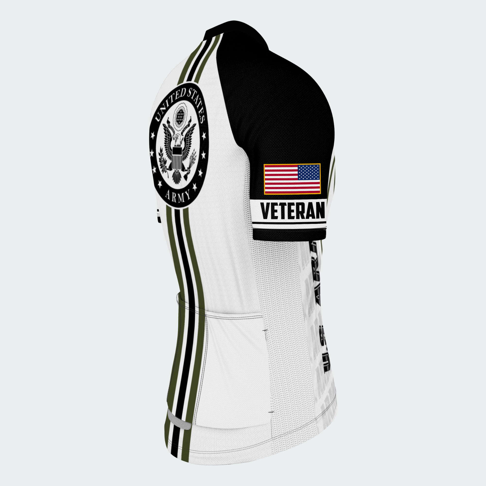 Men Personalized U.S. Army Proud Rider Cycling Jersey & Kit — short sleeve jersey — image 05