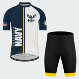Men Personalized U.S. Navy Eagle Cycling Jersey & Kit — short sleeve shorts kit — featured image