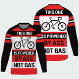 Men's Powered By Ass Not Gas TeeCra