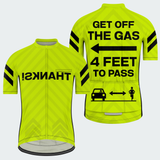 Men's Get Off The Gas Regular Fit Cycling Kit