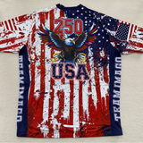 Men’s USA Freedom Eagle Spirit 250 Cycling Jersey & Kit