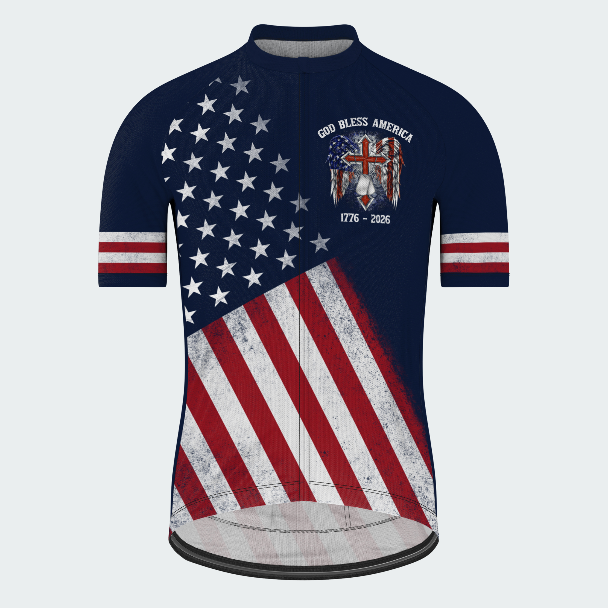 Men’s God Bless America 250th Anniversary Cycling Jersey & Kit