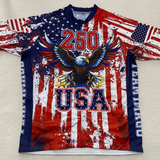 Men’s USA Freedom Eagle Spirit 250 Cycling Jersey & Kit