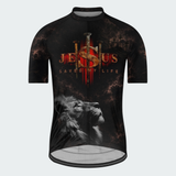 Men’s Jesus Saved My Life Christian Cycling Jersey