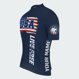 Men's USA Live Free Patriotic Cycling Jersey