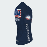 Men's USA Live Free Patriotic Cycling Jersey