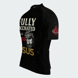Fully Vaccinated by the Blood of Jesus Cycling Jersey