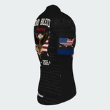 Men’s God Bless America 1776–2026 Patriotic Regular Fit Cycling Jersey