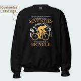 Men's Who Can Ride A Bicycle Custom Age Cycling Tops