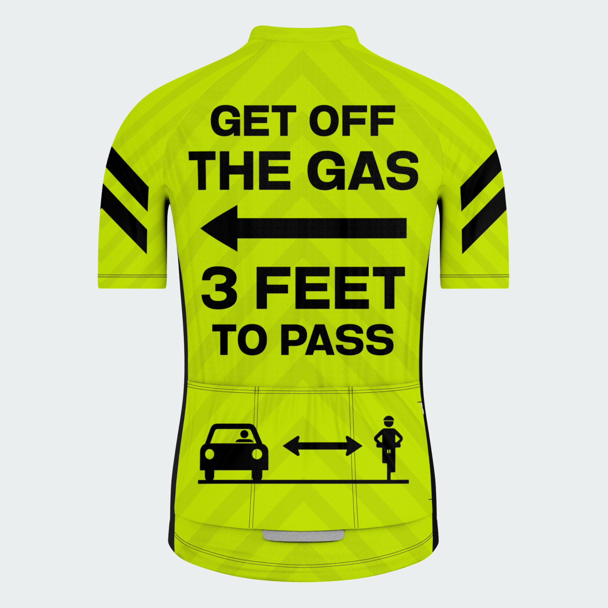 Men's Get Off The Gas Regular Fit Cycling Kit