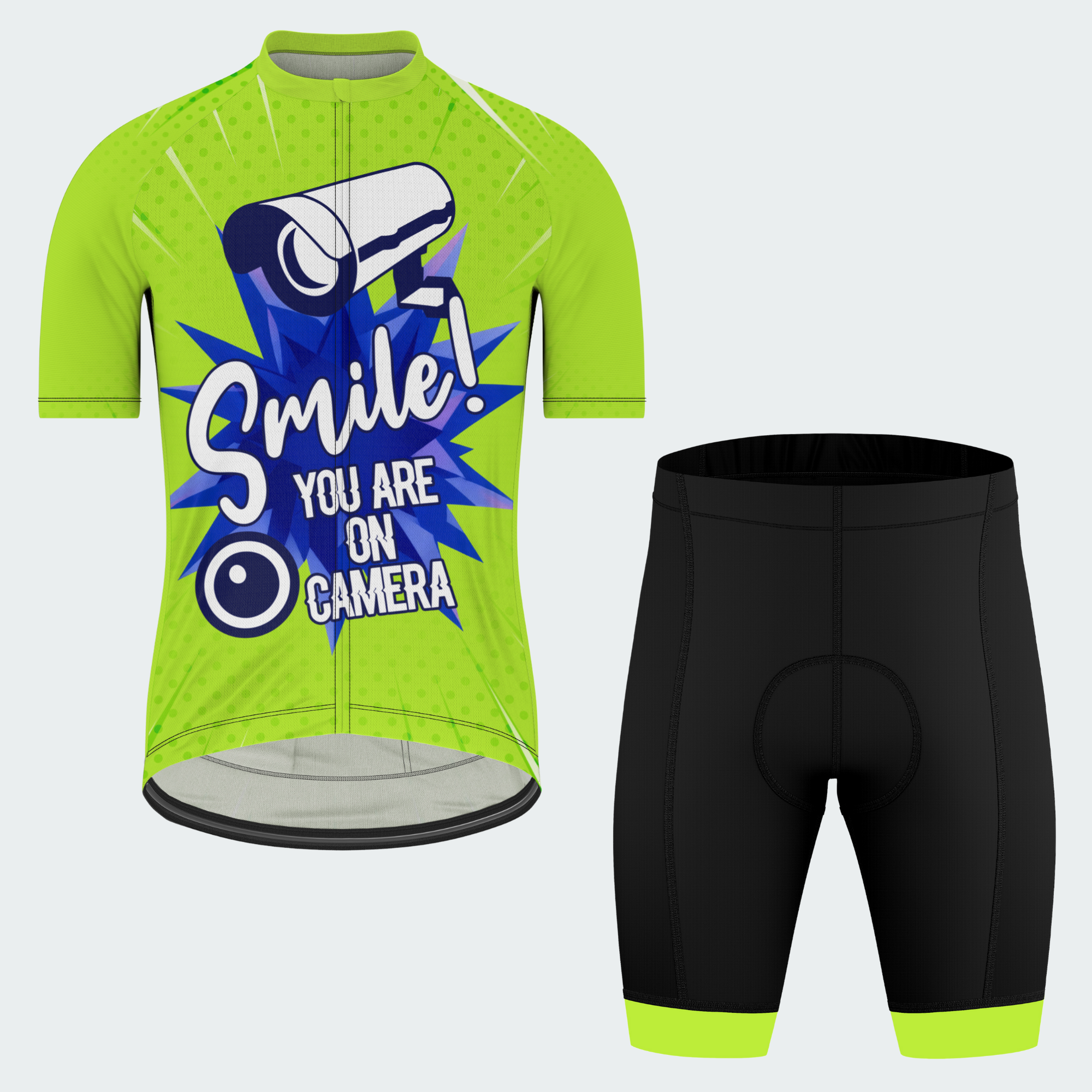 Men's You're On Camera Regular Fit Cycling Kit