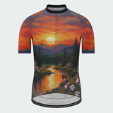 Men's Arkansas State Sunset Regular Fit Cycling Kit