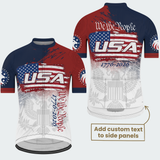 Men’s Personalized Heritage We The People 1776–2026 Cycling Jersey & Kit