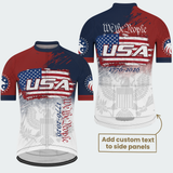 Men’s Personalized Heritage USA We The People 1776–2026 Cycling Jersey & Kit