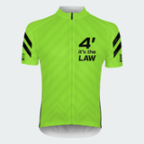 Kids' 4' It's The Law Regular Fit Cycling Jersey
