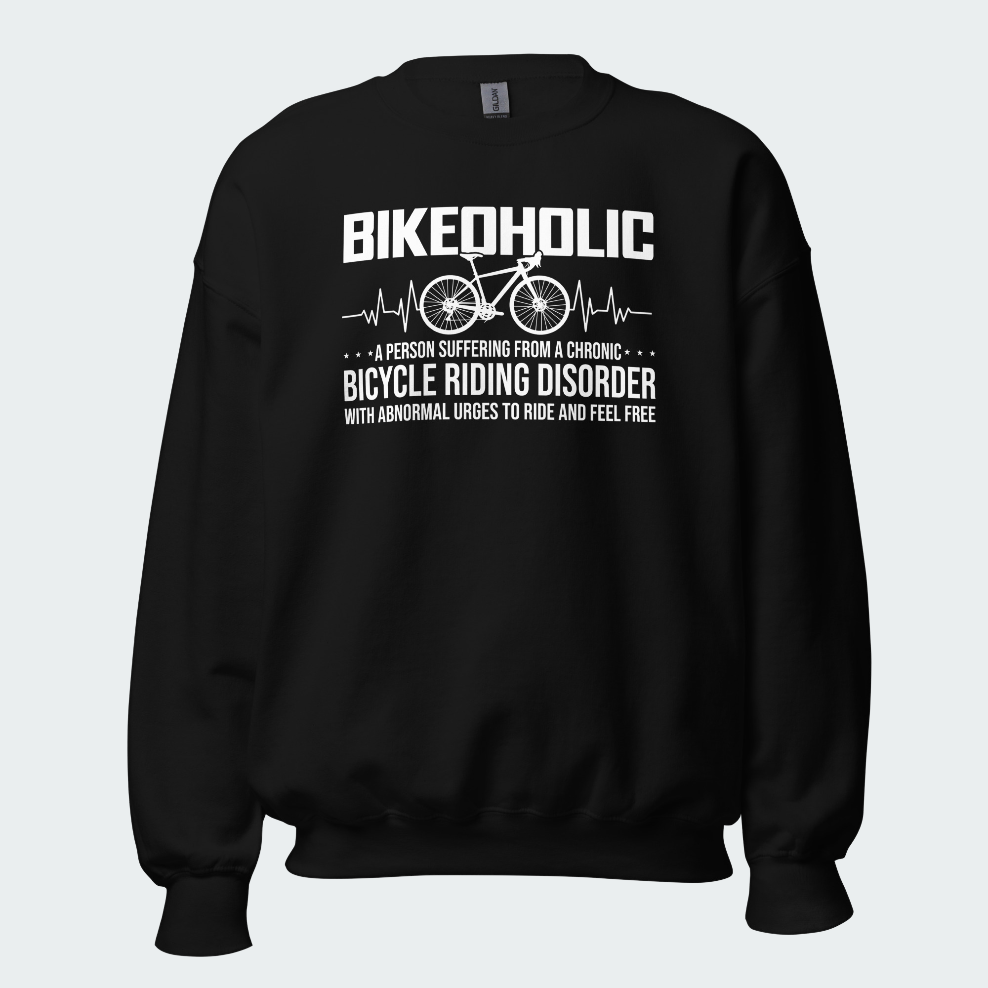 Men's Bikeoholic Definition Funny Cycling Tops