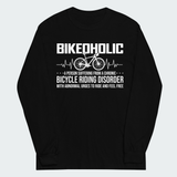 Men's Bikeoholic Definition Funny Cycling Tops