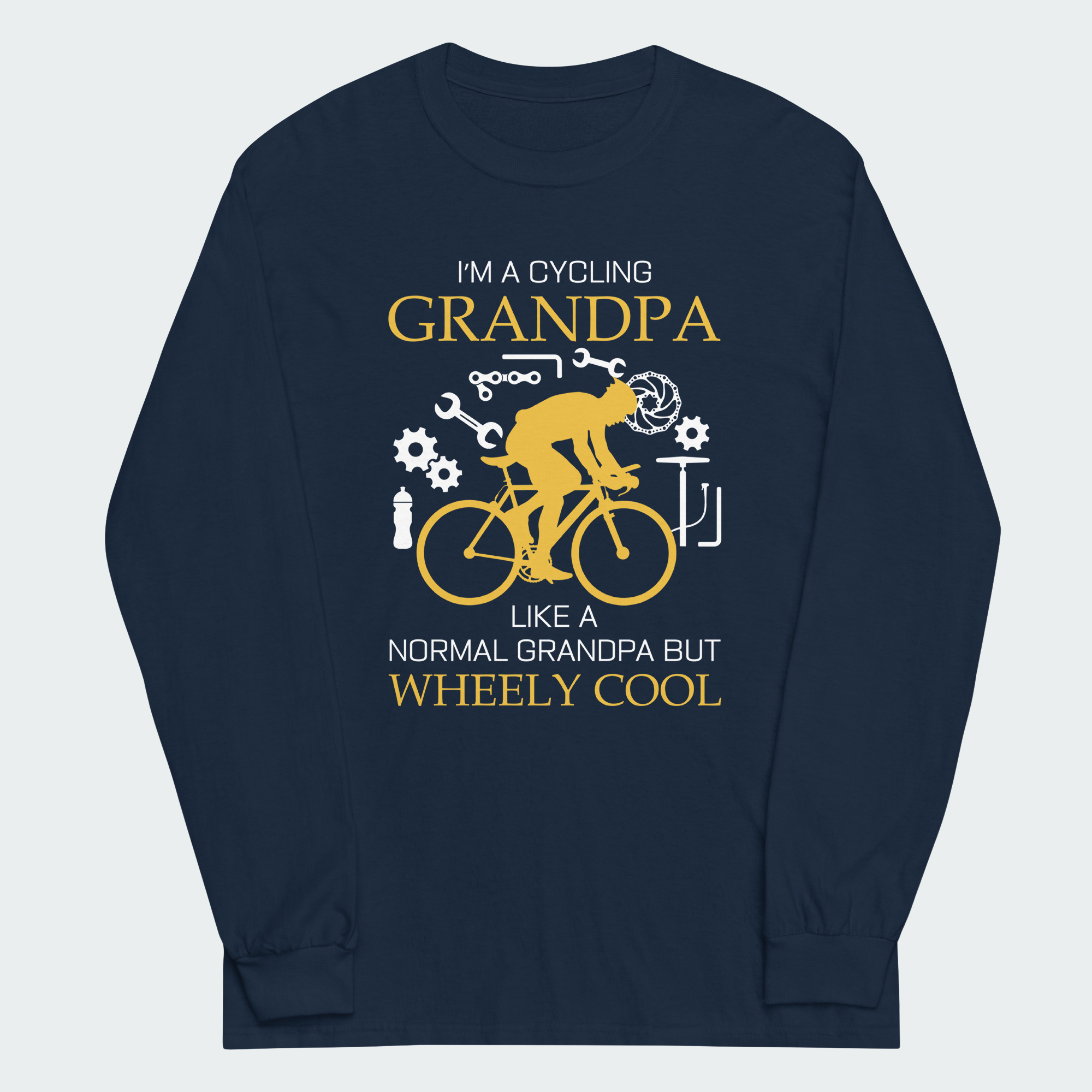 Men's I'm A Cycling Grandpa Tops