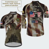 Men’s I Stand For The Flag Patriotic Veteran Cycling Jersey & Kit