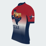 Men's Texas State Outline Regular Fit Cycling Kit