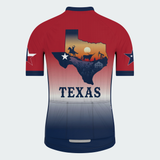 Men's Texas State Outline Regular Fit Cycling Kit