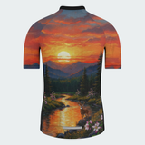 Men's Arkansas State Sunset Regular Fit Cycling Kit