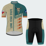 Men’s Personalized Lone Star State Regular Fit Cycling Jersey & Kit
