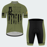 Men’s Personalized Army Family Faith Friends Flag Firearms Cycling Jersey & Kit