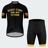 Men’s Personalized Desert Storm Gulf War Veteran Cycling Jersey & Kit