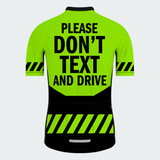 Men's Don't Text And Drive Regular Fit Cycling Kit