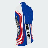 Men’s Personalized U.S. Veteran Proudly Served Soldier Cycling Jersey & Kit