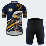 Men’s Personalized U.S. Navy Eagle Cycling Jersey