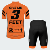 Men's Give Me 3 Feet Regular Fit Cycling Kit