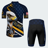 Men’s Personalized U.S. Navy Eagle Cycling Jersey