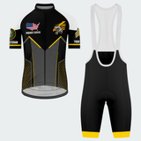 Men’s Personalized U.S. Army Veteran Proudly Served Eagle Cycling Jersey & Kit
