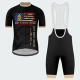 Men’s Personalized U.S. Army Retirement Duty Honor Country Cycling Jersey & Kit