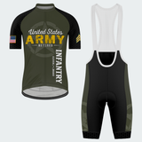 Men’s Personalized U.S. Army Retired Infantry Branch Cycling Jersey & Kit